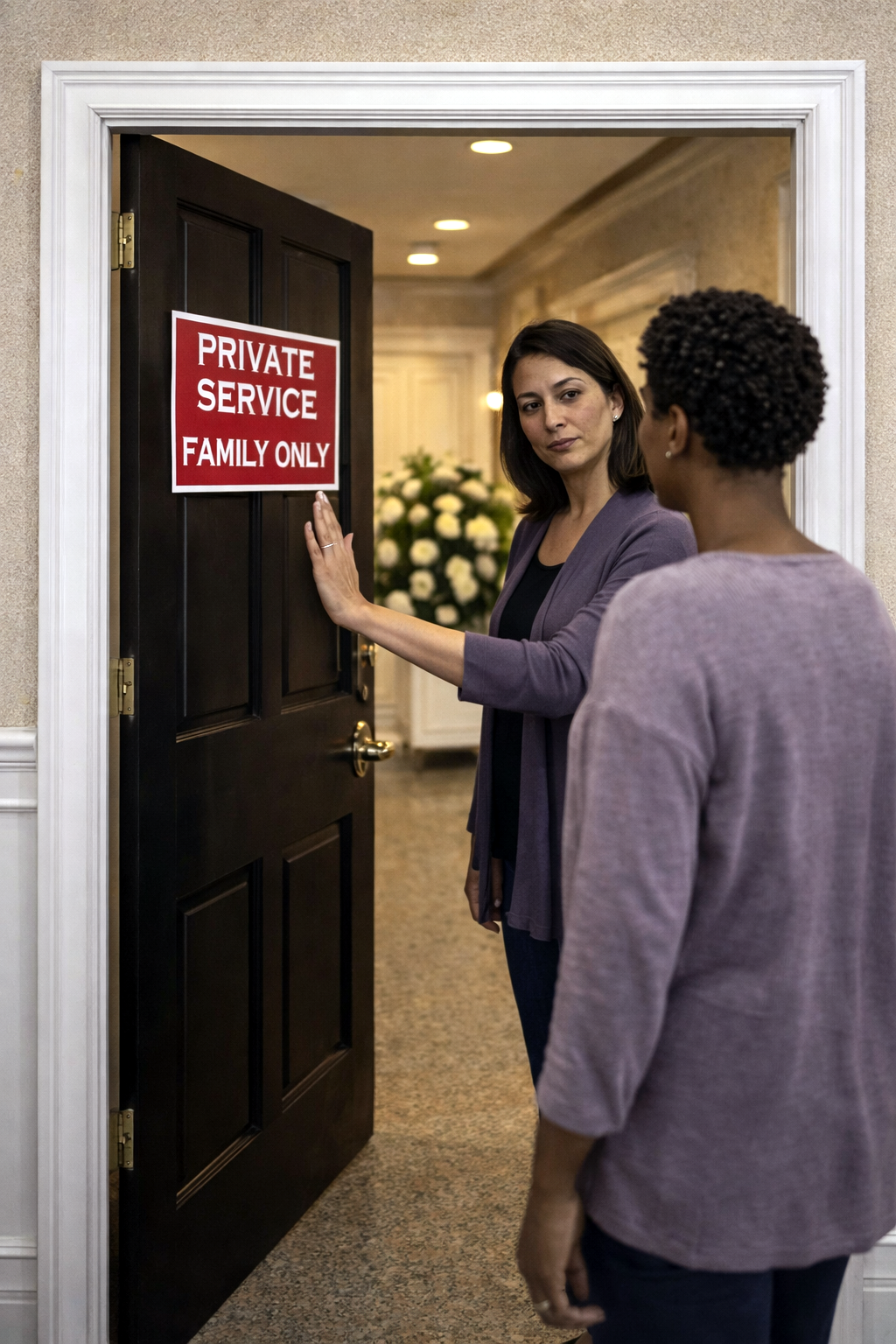 Ministry presence at funerals and end-of-life moments